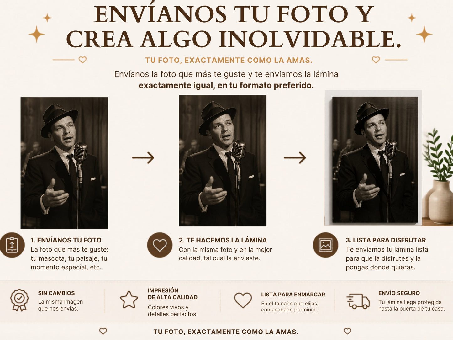 Lámina Aluminio FRANK SINATRA