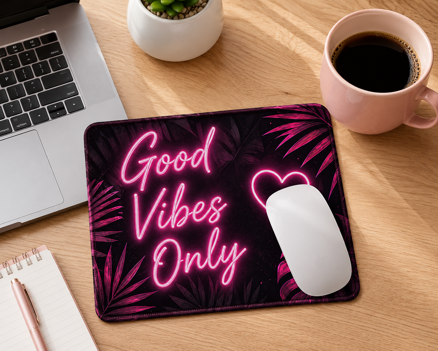 Alfombrilla Motivacional GOOD VIVES ONLY