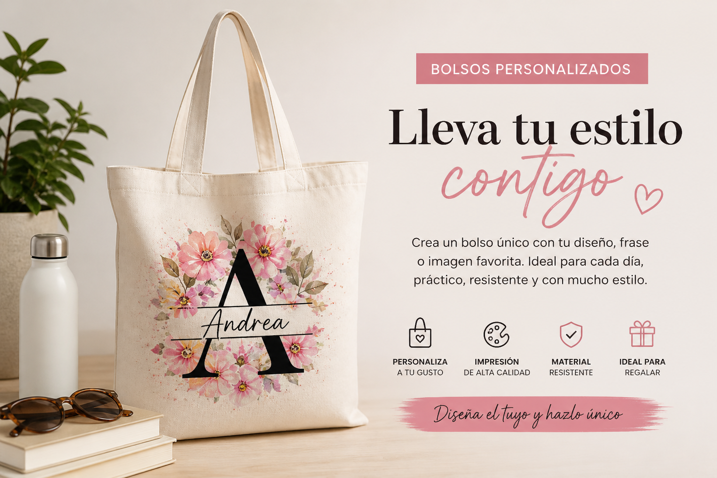 Personaliza tu bolso