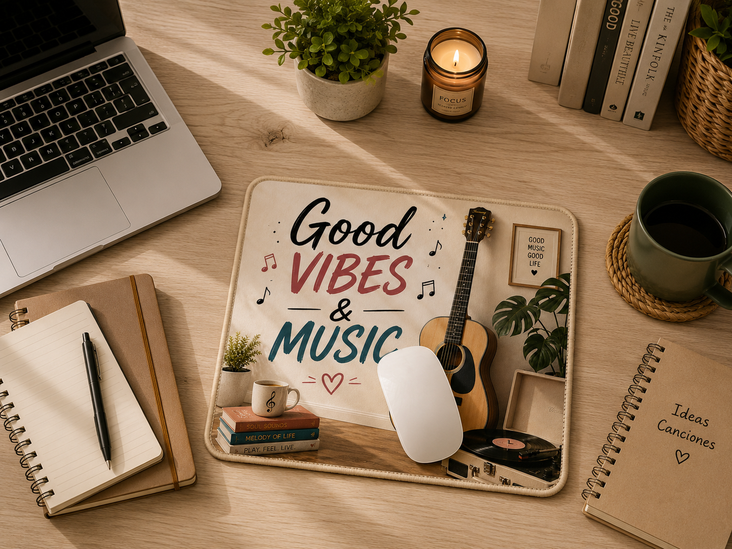 Alfombrilla Música GOOD VIBES & MUSIC