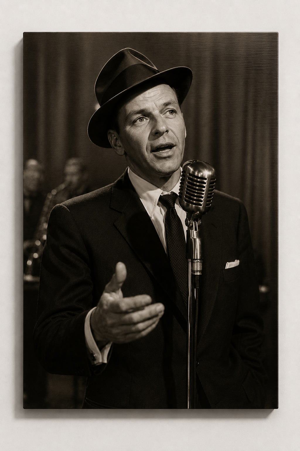 Lámina Aluminio FRANK SINATRA