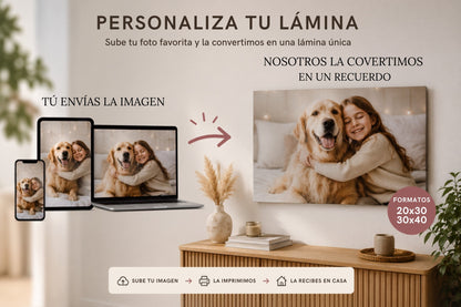 Personaliza tu Lámina