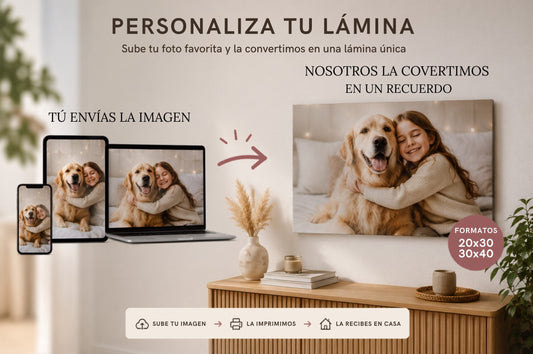 Personaliza tu Lámina