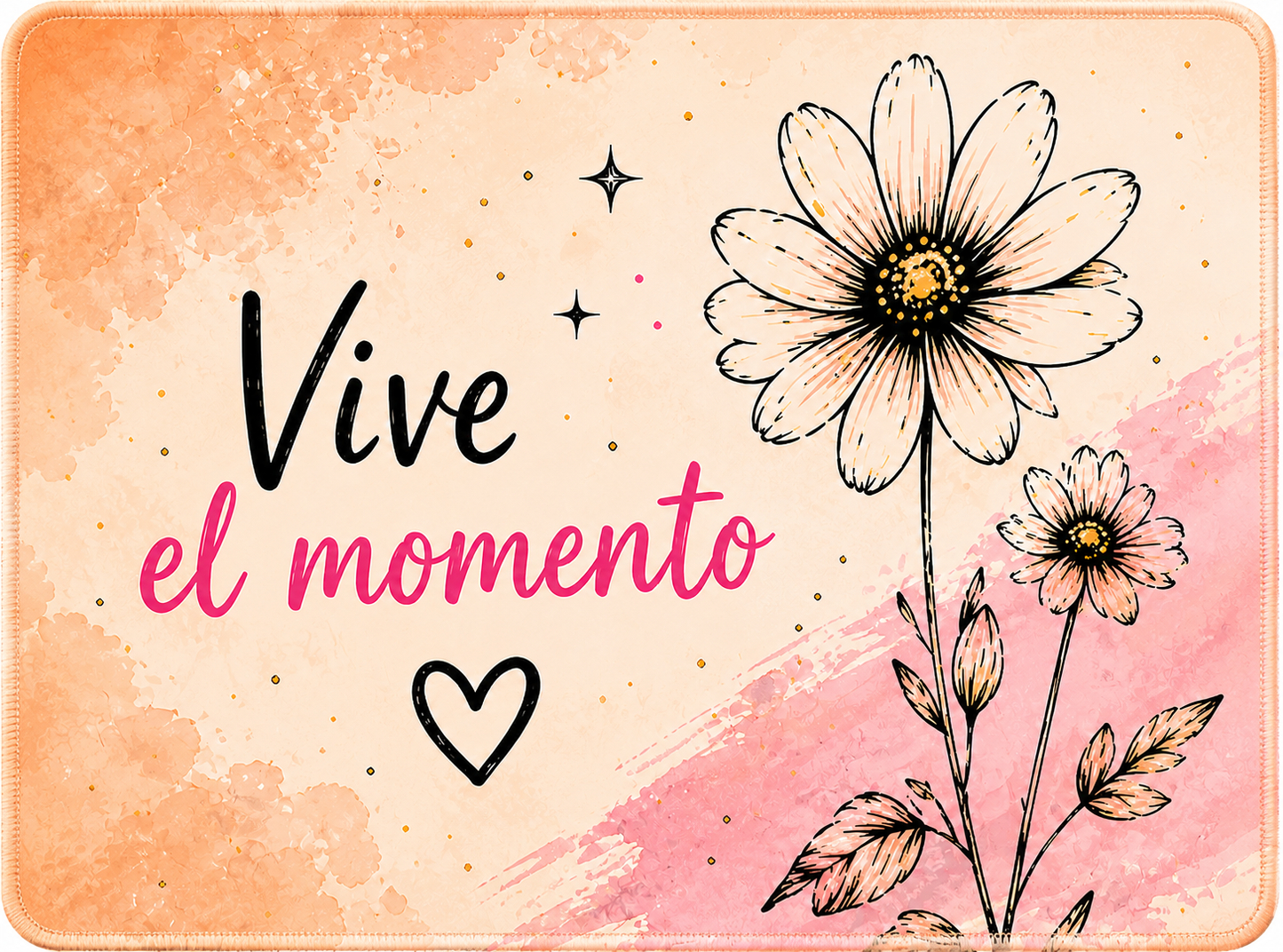 Alfombrilla Motivacional VIVE EL MOMENTO